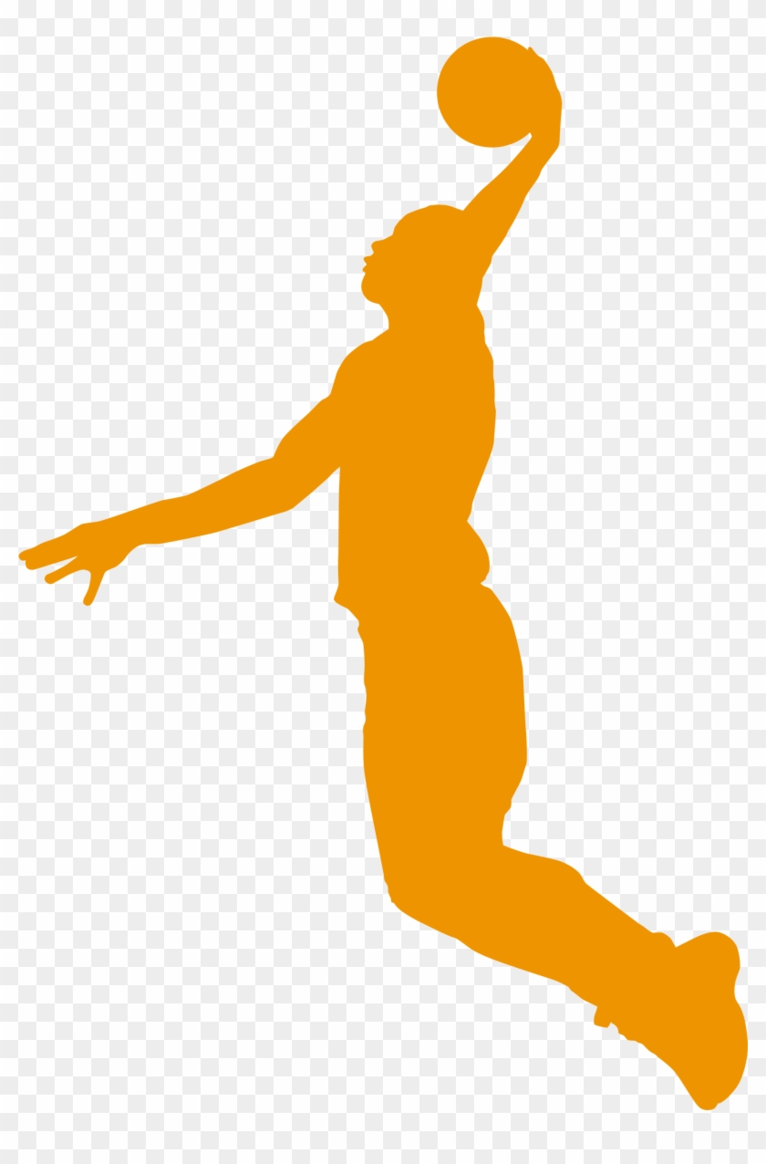 Slam Dunk Silhouette At Getdrawings - Team Take Flight Basketball Clipart