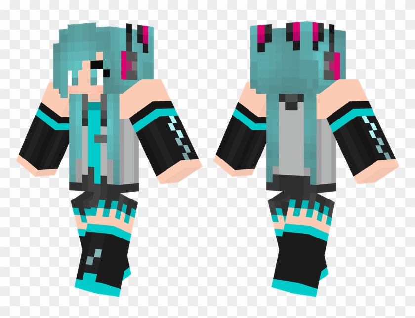 Hatsune Miku - Kawaii Hatsune Miku Mc Skin Clipart