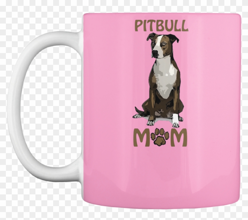 Pitbull Mom Mug Tshirt Dog Love Tees - Whippet Clipart #273973