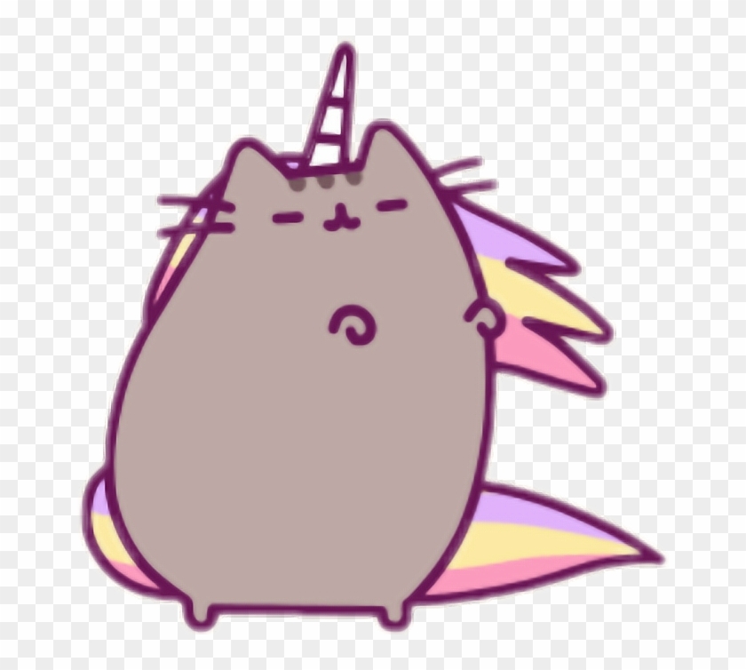 Cat Clipart Pusheen - Gif Unicorn Kawaii Pusheen - Png Download
