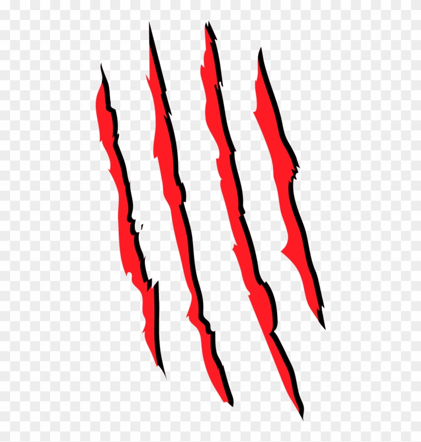 Claw Marks Transparent Clipart 274166 Pikpng