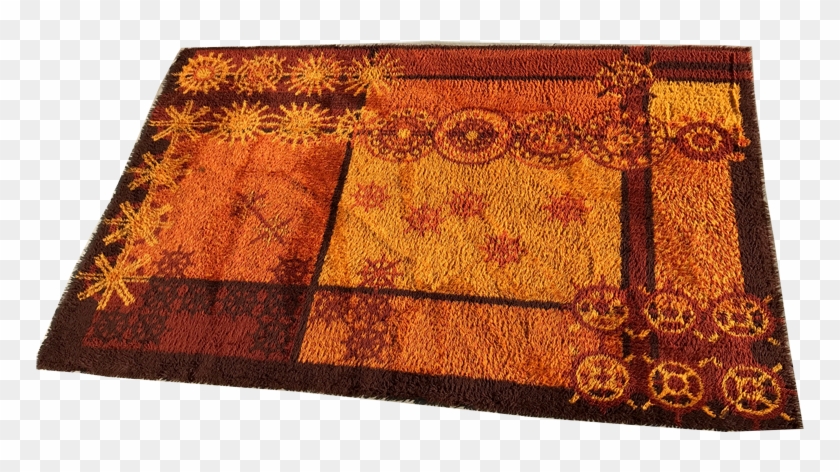 Vintage Rya Shag Rug - Carpet Clipart #274185