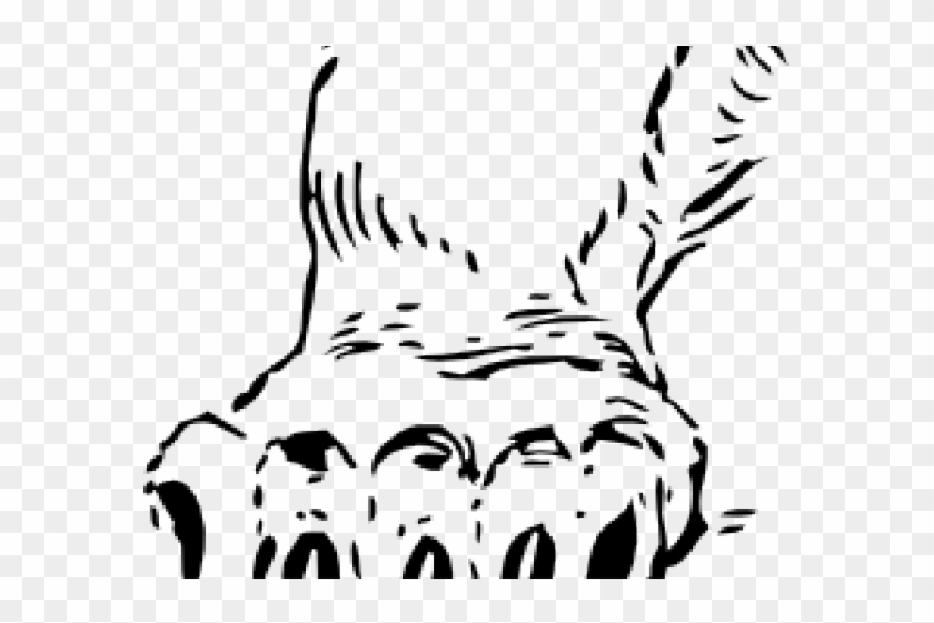 Claw Marks Clipart - Cat Claws Black And White Clipart - Png Download