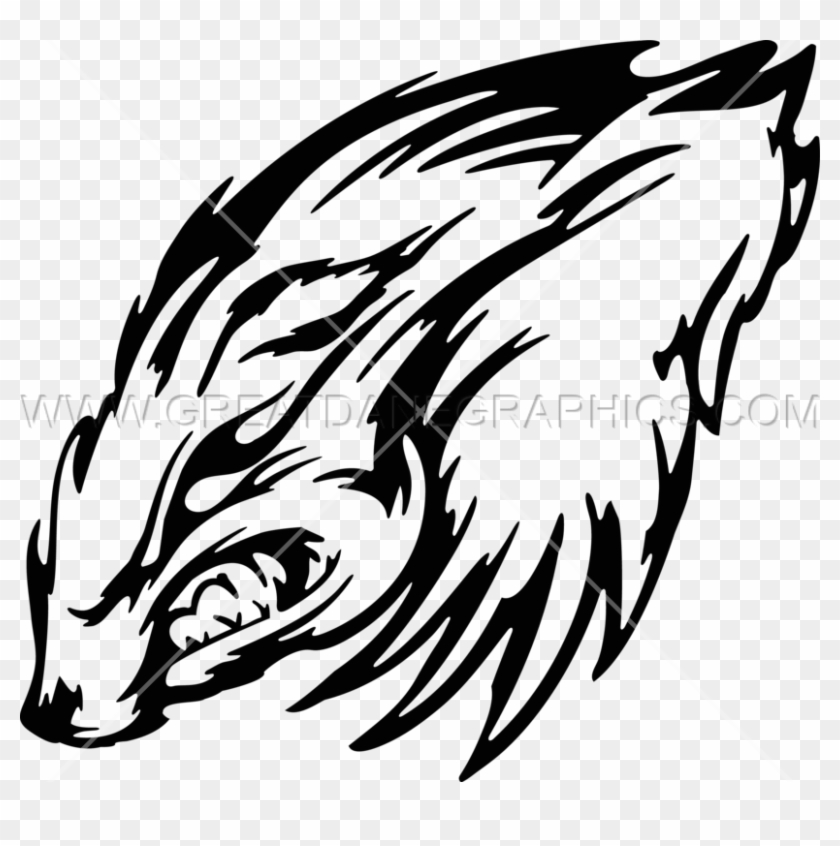 Black And White Basketball With Wolverine Claw Marks - Wolverine Animal Line Art Clipart #274472