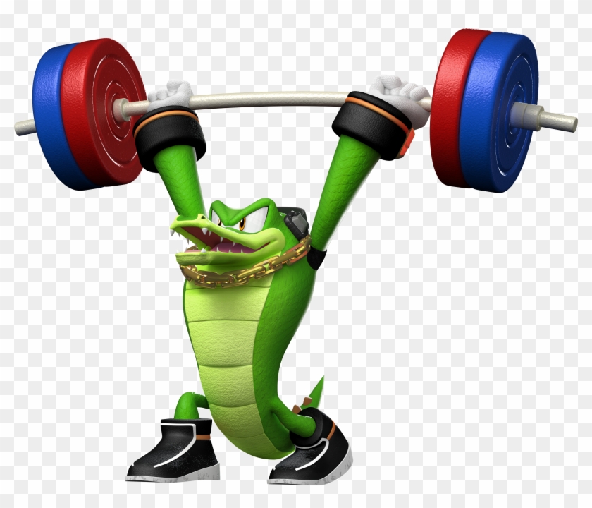 Barbell Images - Vector Mario And Sonic At The Olympic Games Clipart