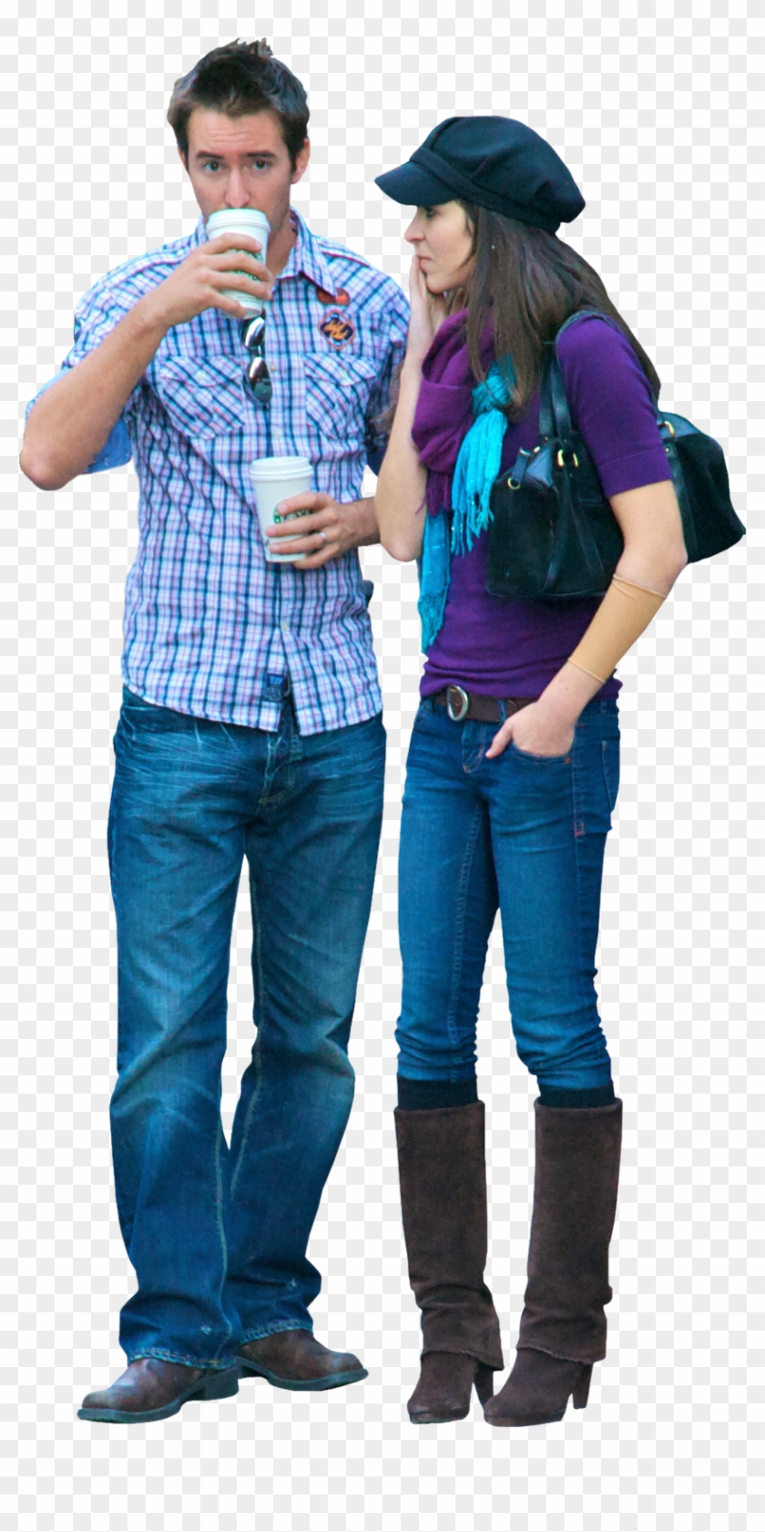 Person Drinking Coffee Png Clipart #274621