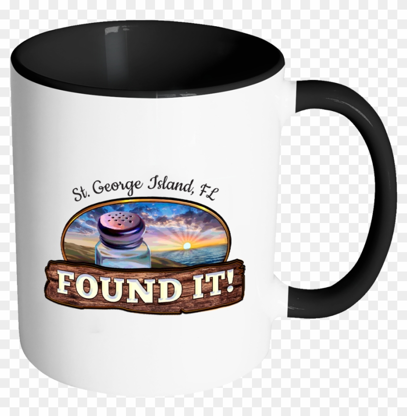 George Island Fl Coffee Mug, "found It" Salt Shaker - Philippines Funny Clipart