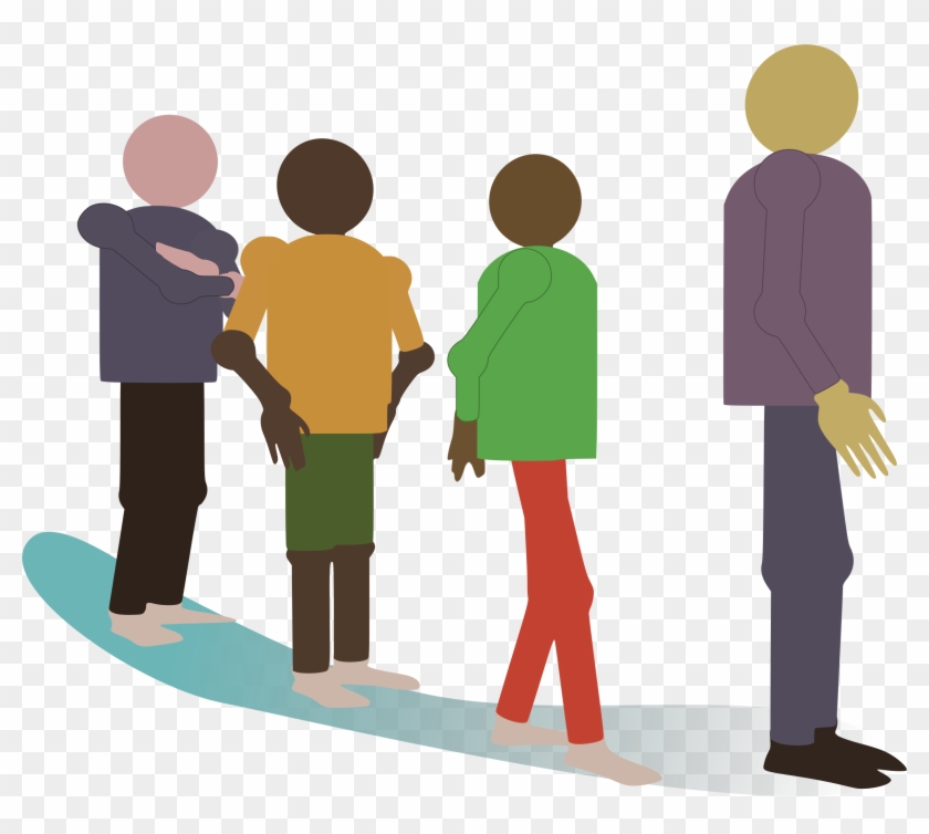 People Standing In Line Clipart - Waiting In Line Clip Art - Png Download #275316