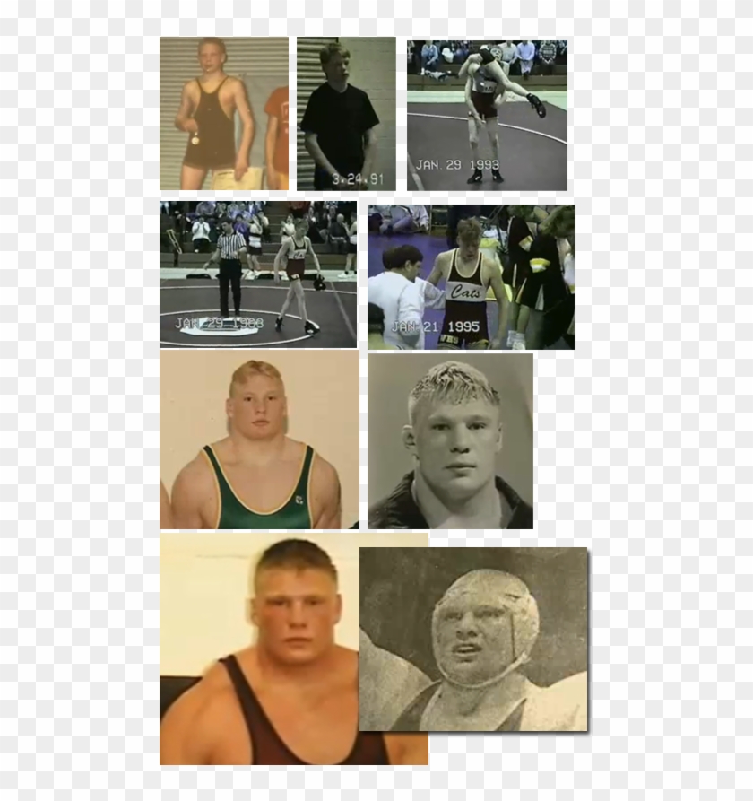 The Young Brock Lesnar - Brock Lesnar In Child Clipart #275416