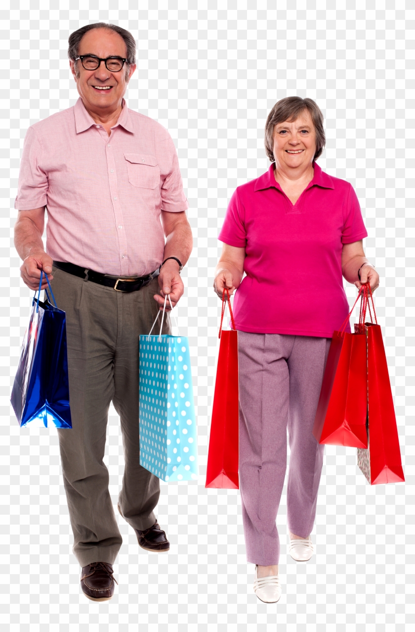 People Shopping Holding Bag Png - People Shopping Bag Png Clipart