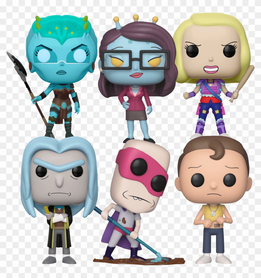 Description - Rick N Morty Pop Vinyl Clipart