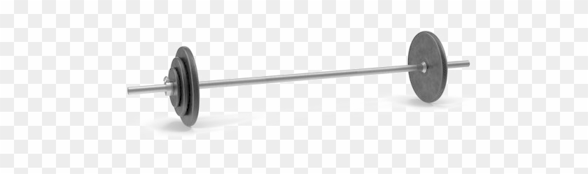 Barbell Free Png Image - Lifting Bar With Weights Clipart #275781