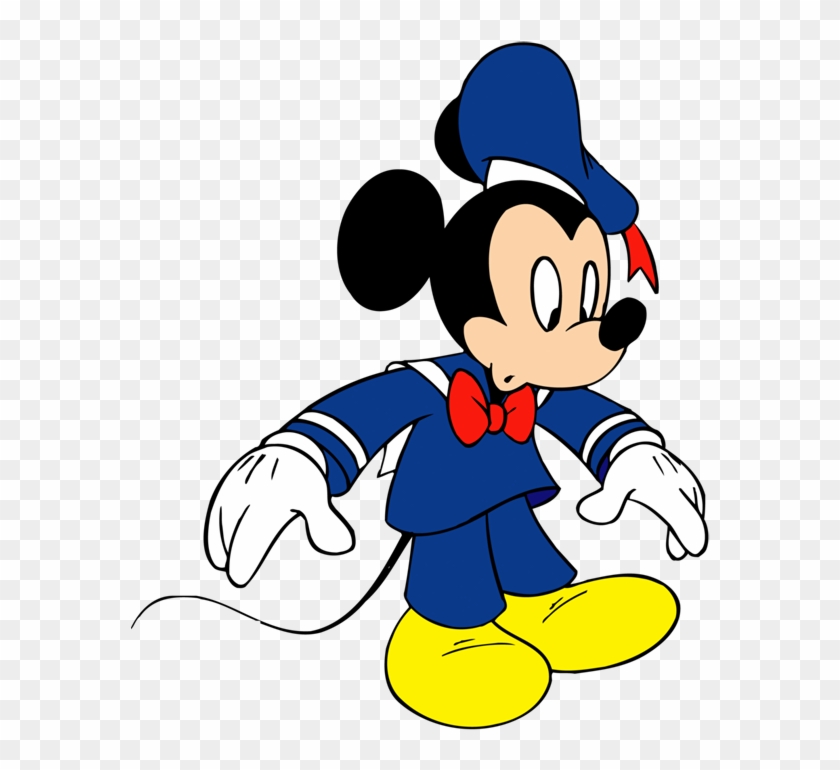 Mickey Mouse Beach/water Clipart - Mickey Mouse Png Blue Transparent Png