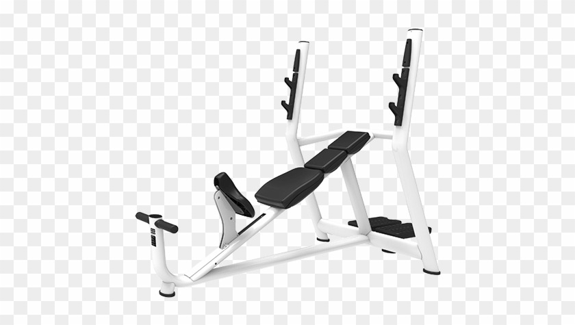 Small Tilting Bench For Barbell - Weightlifting Machine Clipart
