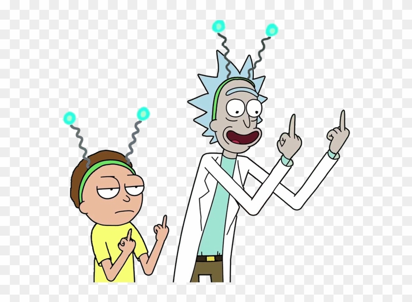 Rick And Morty Title Png Clipart Free - Rick And Morty Tattoo Peace Among Worlds Transparent Png #275947