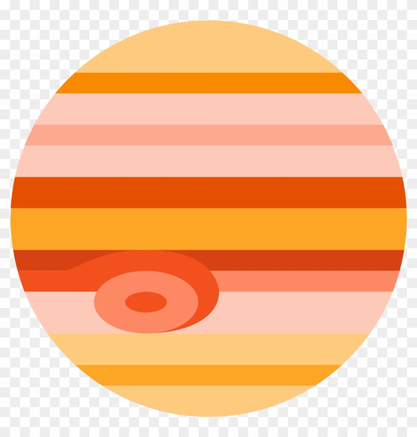 Jupiter Free Icon Free Vector Icons Svg Psd Png Eps - Planets Vector Png Clipart