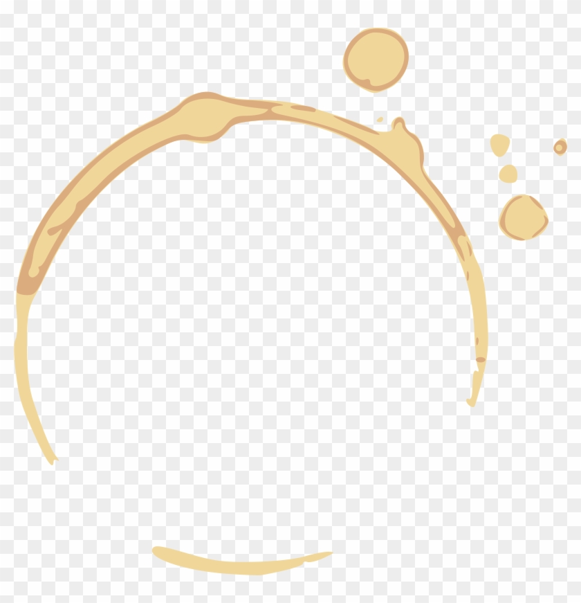 Stained Free Coffee Ring - Coffee Ring Transparent Background Clipart #276307