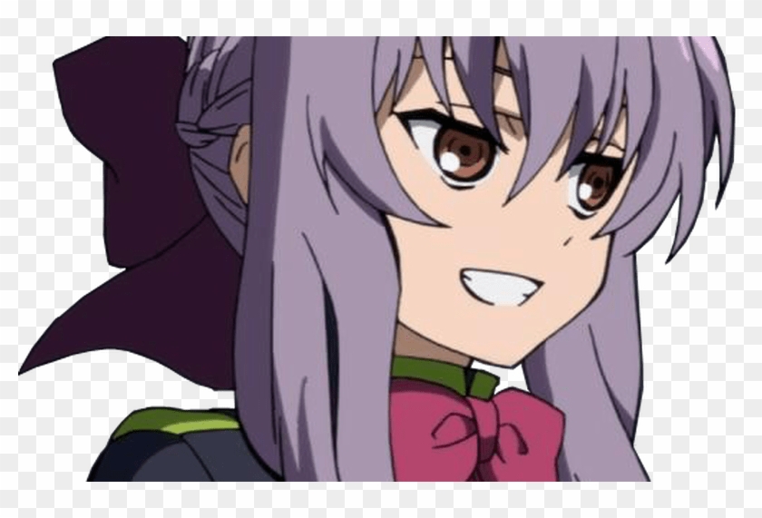 Shinoa Smug Anime Face Know Your Meme - Shinoa Smug Clipart