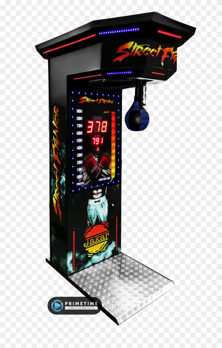 Boxer Street Fighter Arcade Machine Clipart