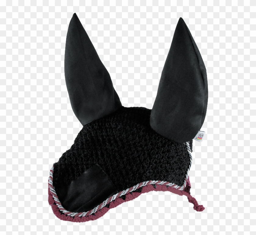 Earbkw Black Wine Crochet Ears Lr Clipart