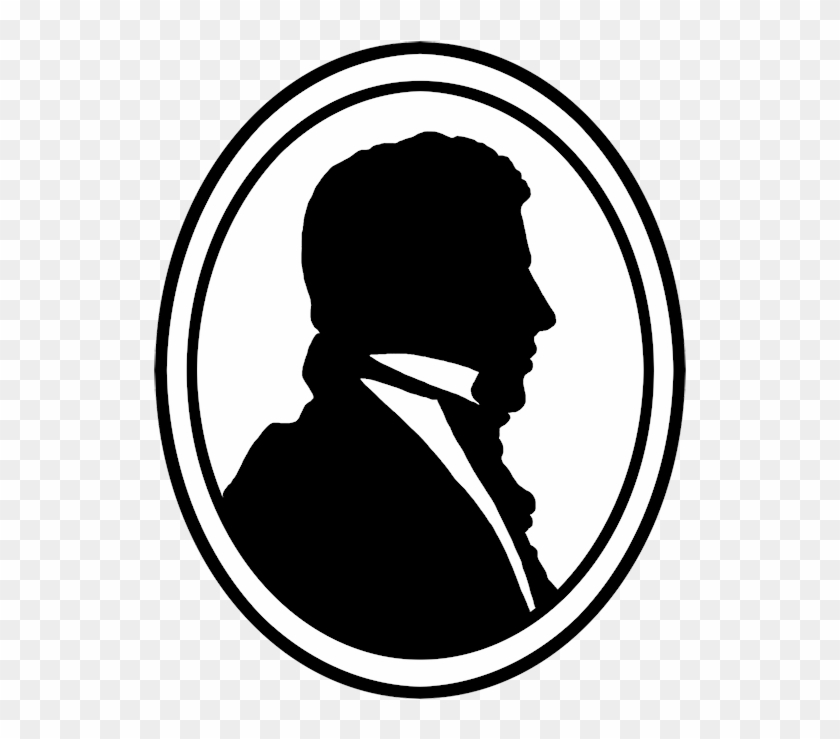 Mickey Mouse Head Outline Png - Transparent Victorian Male Face Silhouette Clipart