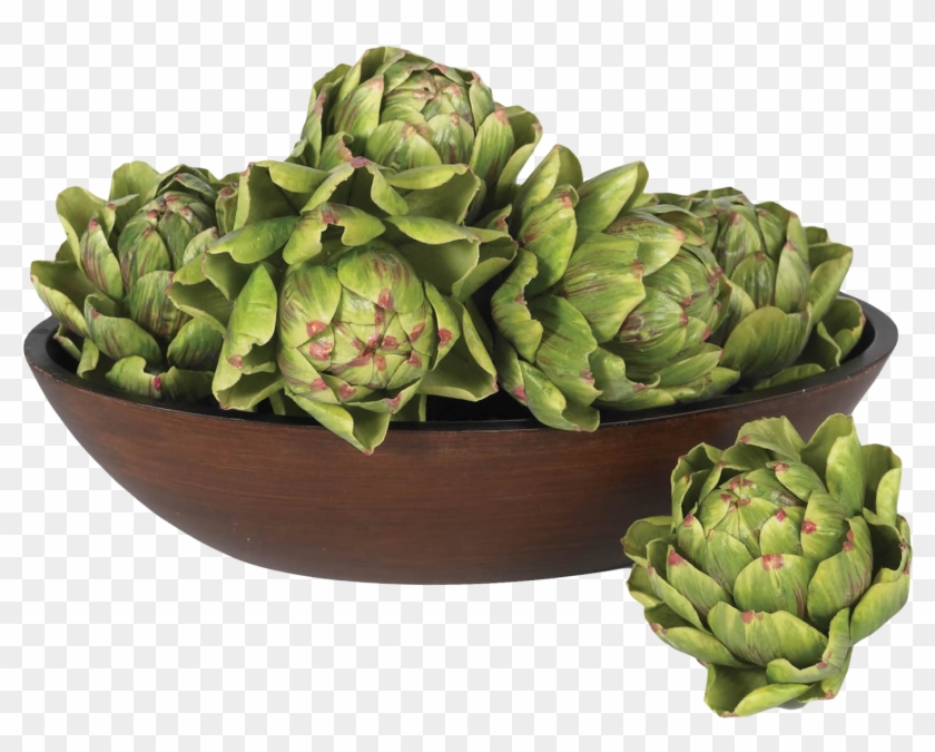 Artichoke In Bowl Png Image - Artichokes In A Bowl Clipart