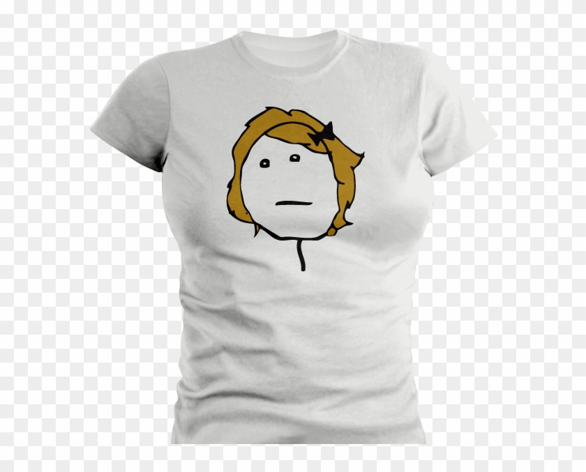 Derpina Poker Face - T Shirt Bride Minnie Clipart