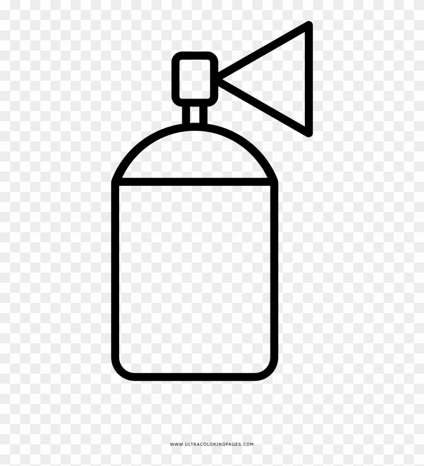 Spray Paint Coloring Page Clipart #276957