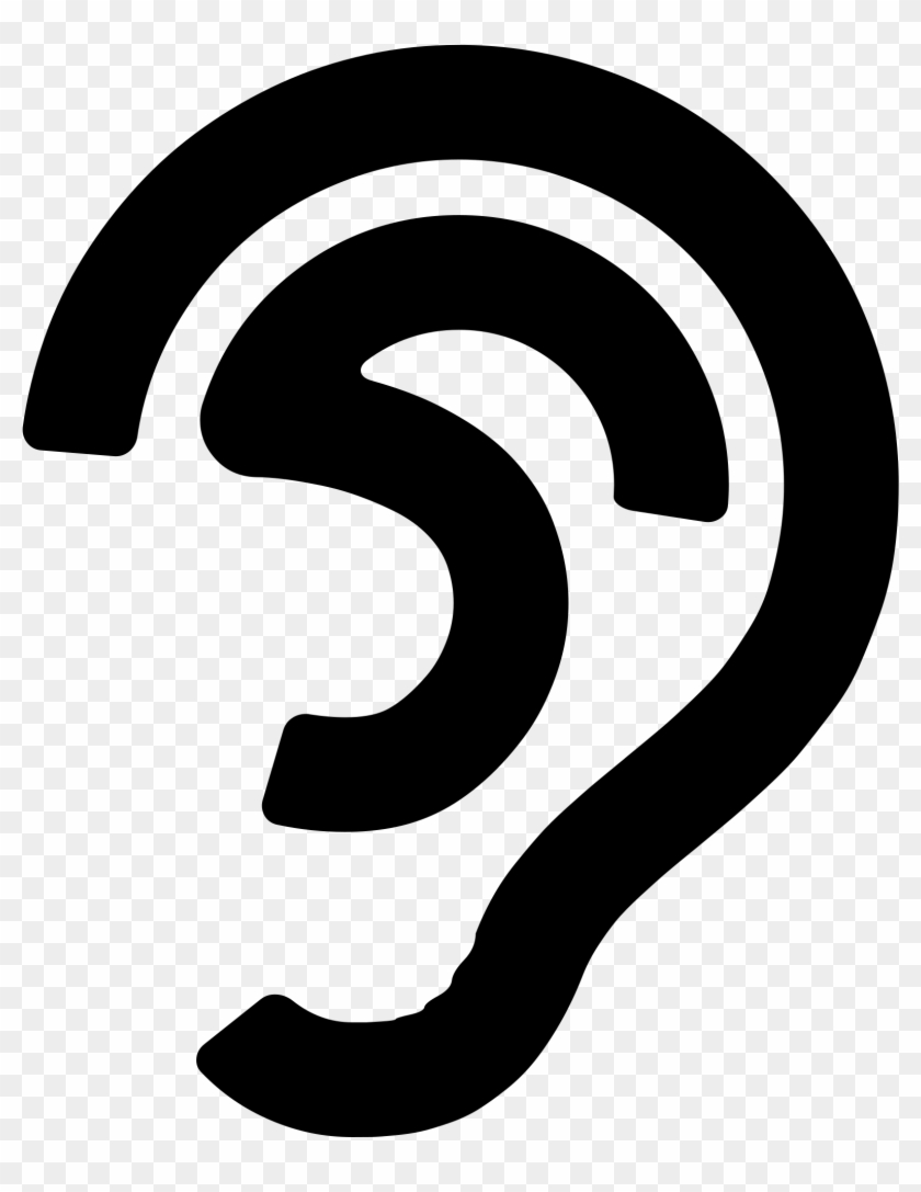 Open - Ear Svg Clipart