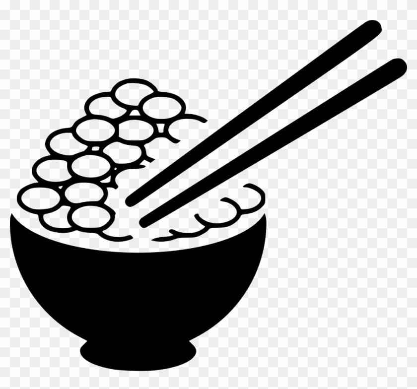 Png File - Chinese Food Clipart Black And White Transparent Png