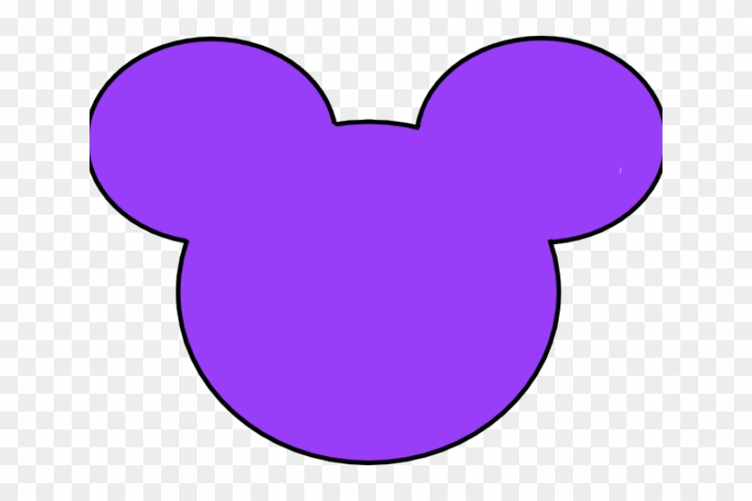 Purple Minnie Mouse Head Clipart #277082