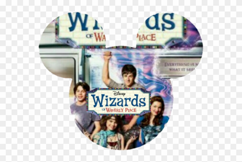 Mickey Mouse Head For The Disney Channel Show Wizards - Wizards Of Waverly Place Clipart