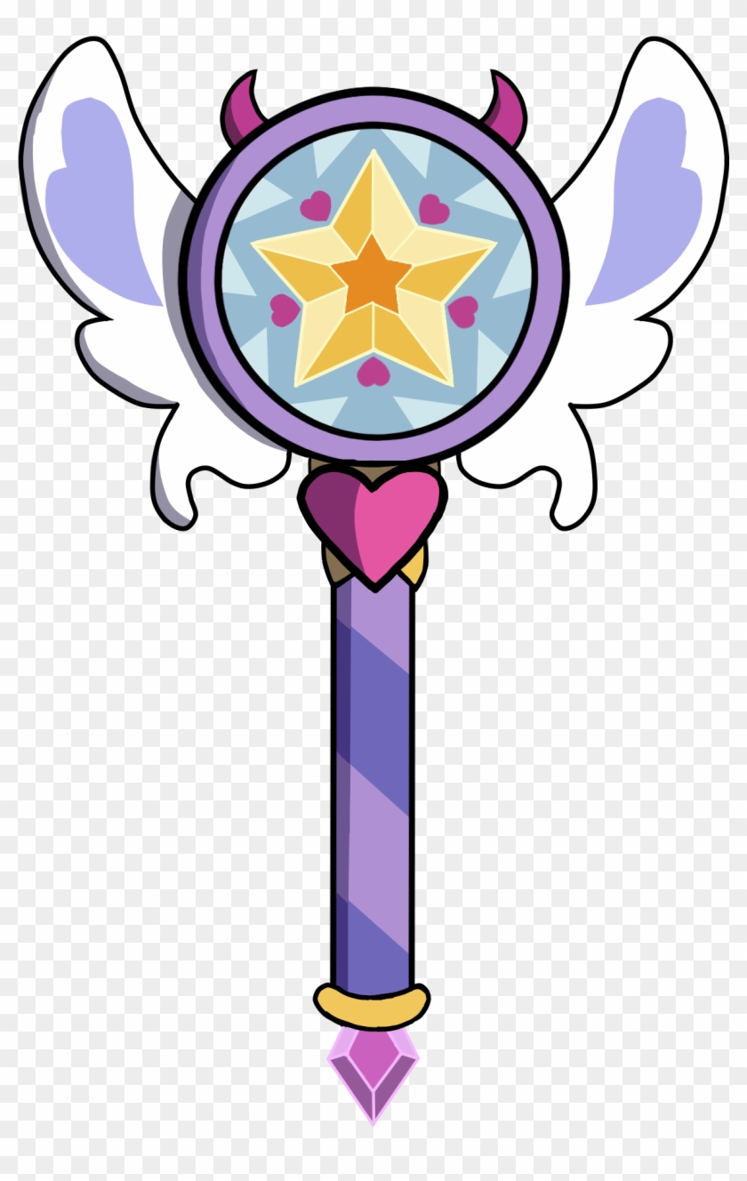 Star Butterfly, Starco, Star Wand, Glitter Force, Magic - Svtfoe Season 3 Wand Clipart