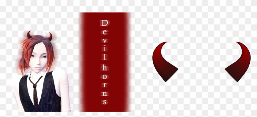 Image Transparent Download Mmd Devil Horns Dl By Joanagnes - Mmd Demon Horns Dl Clipart
