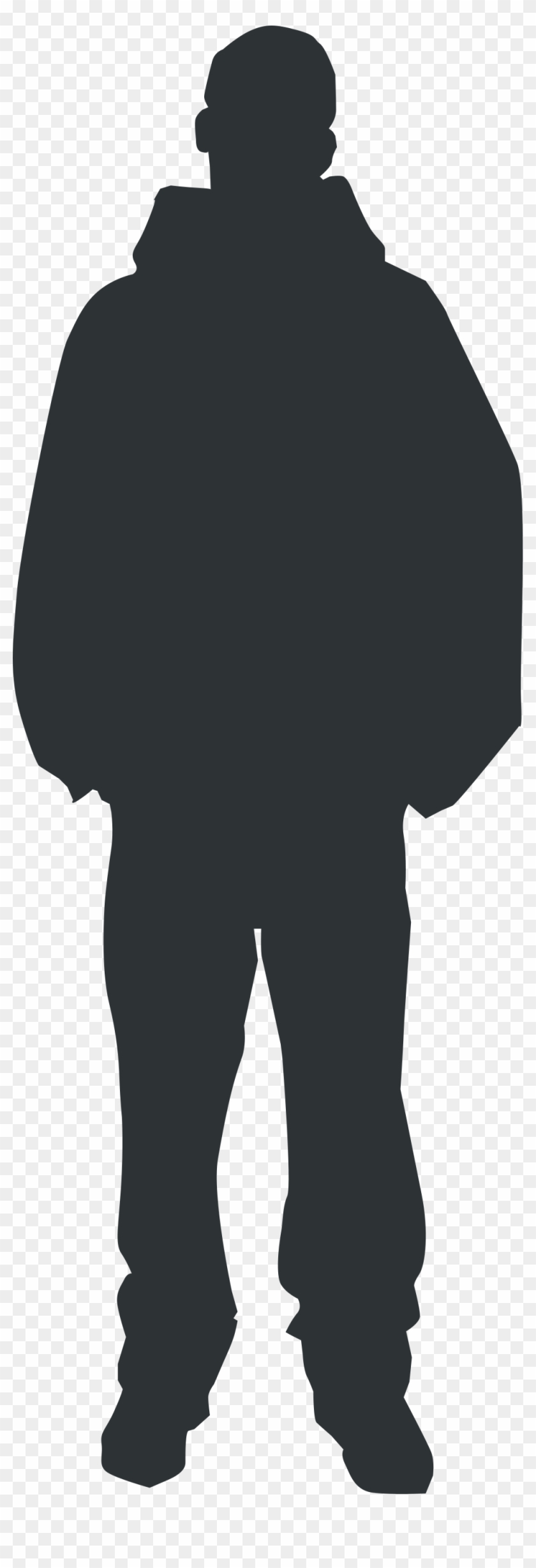 People Silhouette Clipart Transparent Background - Shadow Person Png #277777