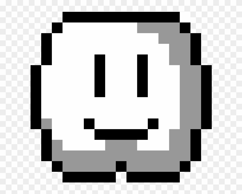 Mario Cloud - Fill The Colour With The Number Pixel Clipart
