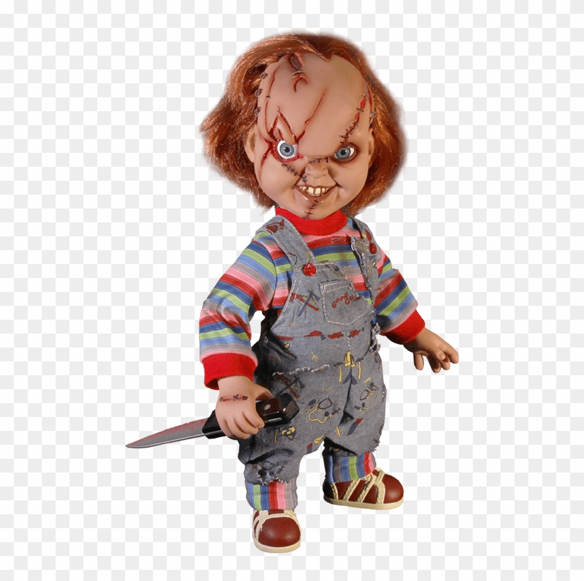 At The Movies - Chucky Mezco Toy I Can Talk Clipart