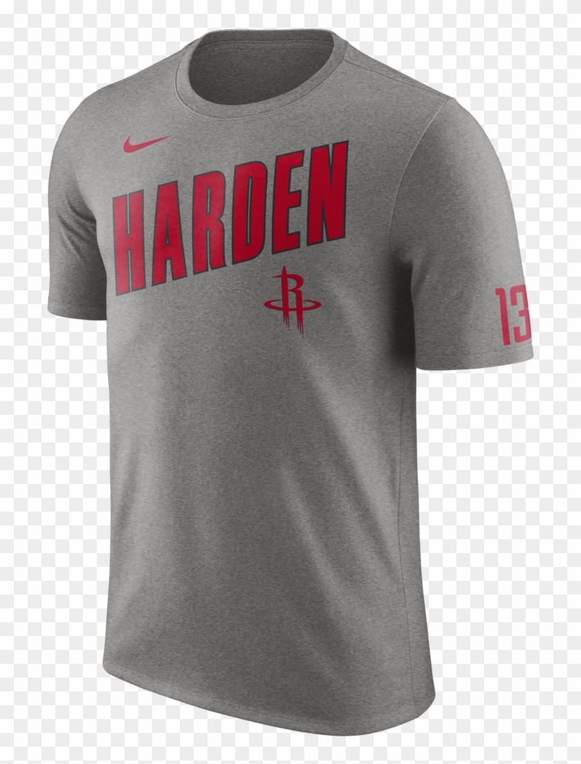Men's Houston Rockets Nike James Harden Slanted Name Clipart #278526