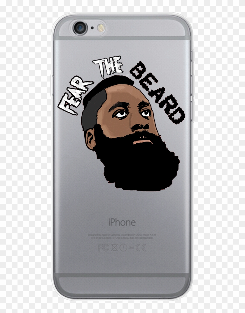 James Harden Fear The Beard Iphone Case - Poster Clipart #278558