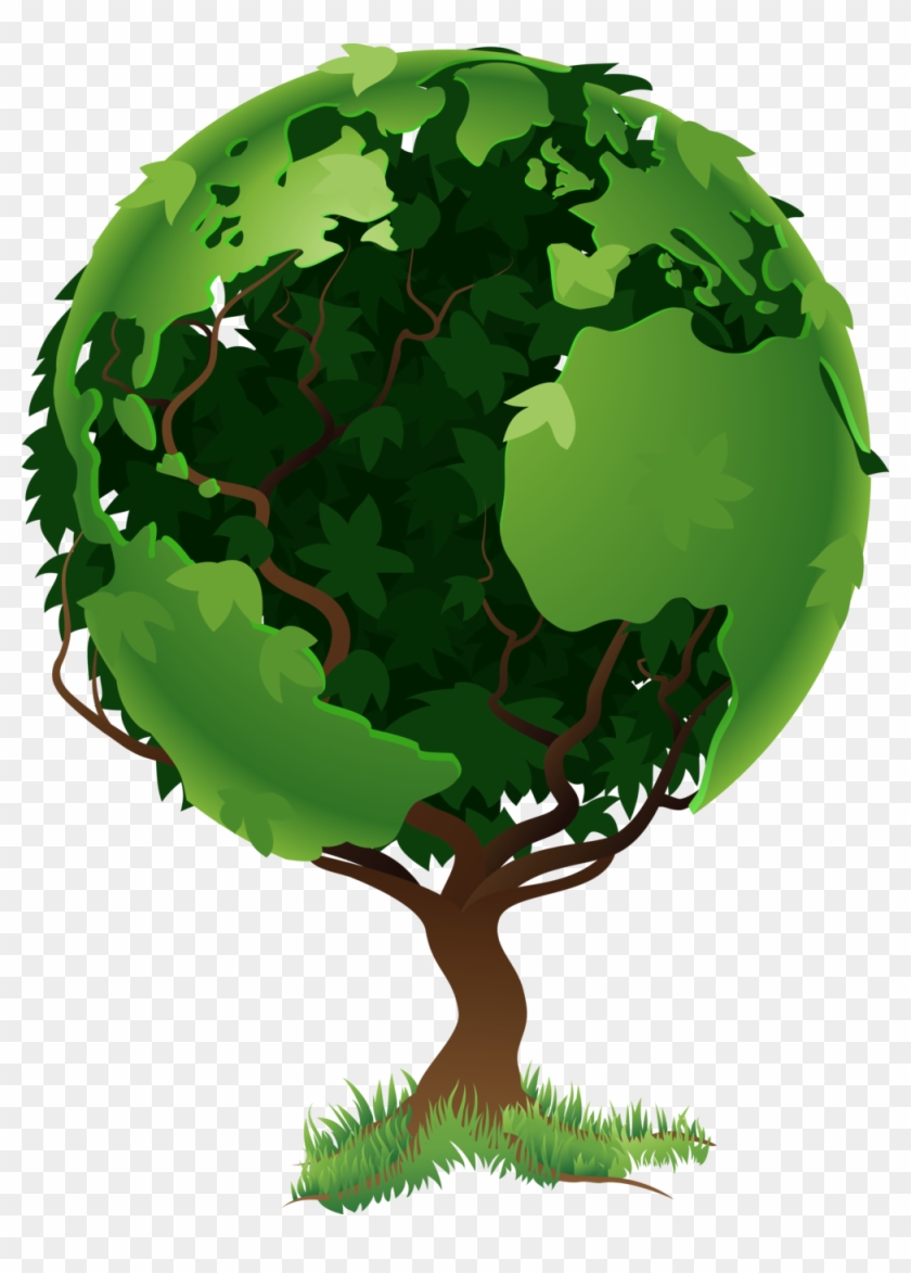 Earth Green Png - Greening The Blue Slogan Clipart