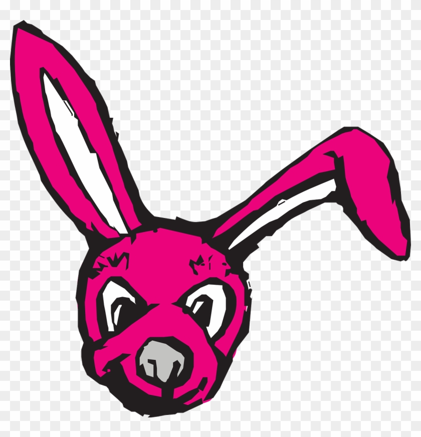 Scary Bunny Svg Clip Arts 600 X 595 Px - Png Download #278926