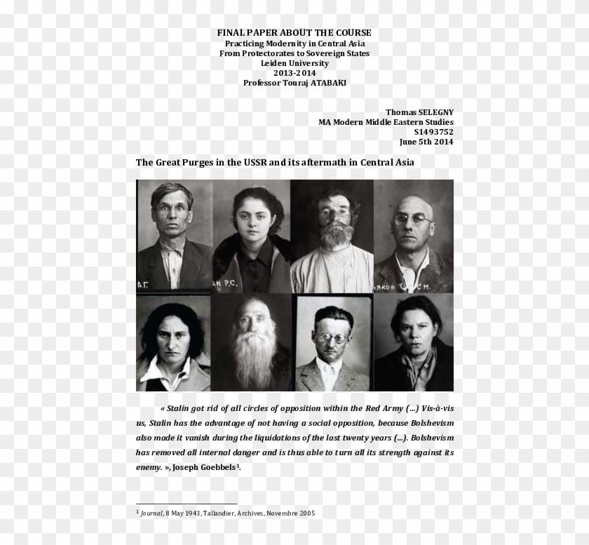 Pdf - Grande Terreur Staline Clipart