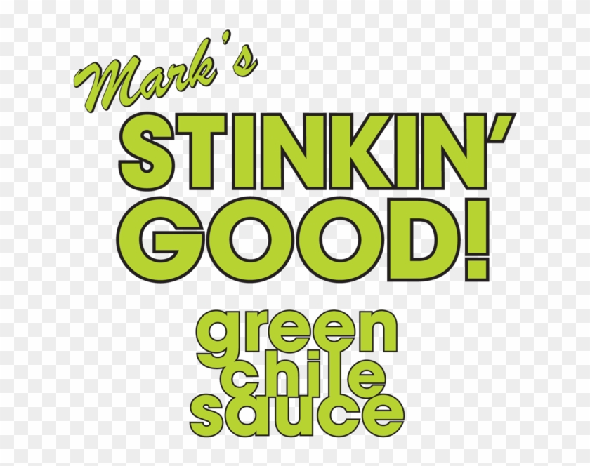 Check Out Mark's Green Chile - Poster Clipart