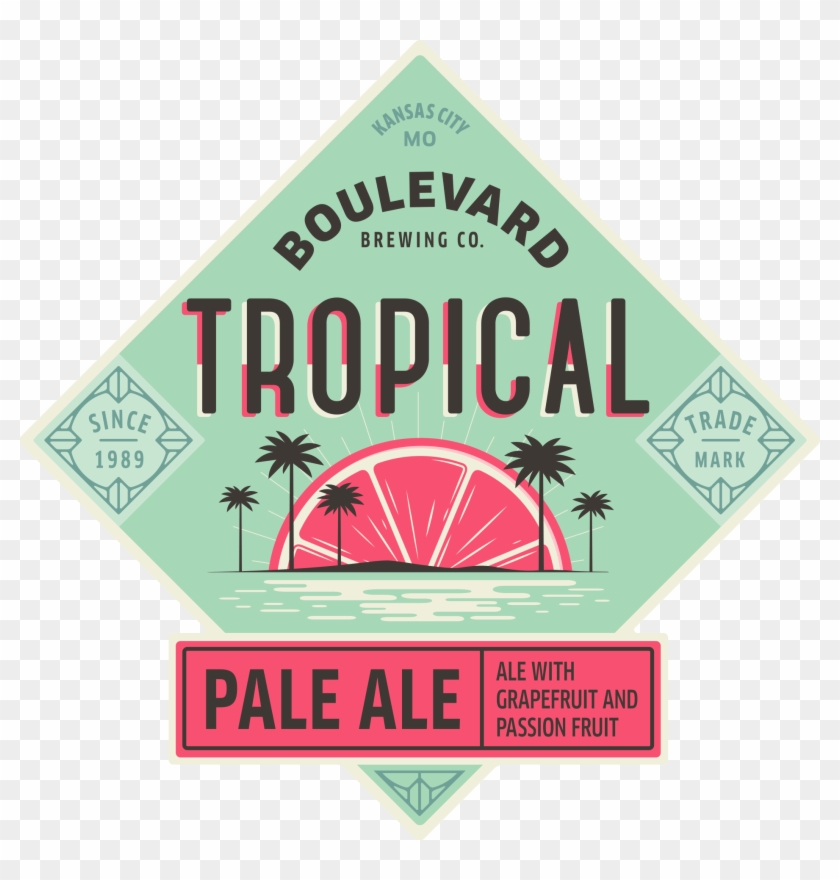 Tropical Pale Ale - Boulevard Brewing Tropical Pale Ale Clipart #279114