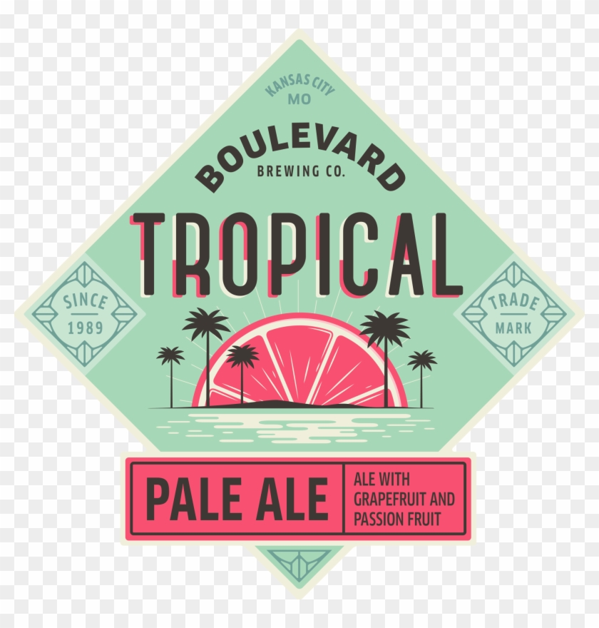 Tropical Pale Ale - Boulevard Brewing Tropical Pale Ale Clipart