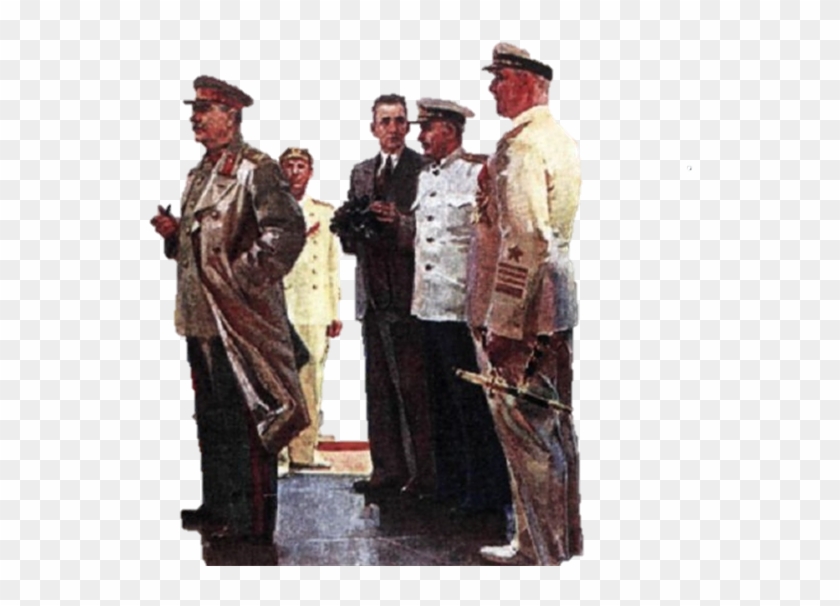 Churchill Would Give Stalin Romania To Protect His - Картина Сталин Clipart #279174