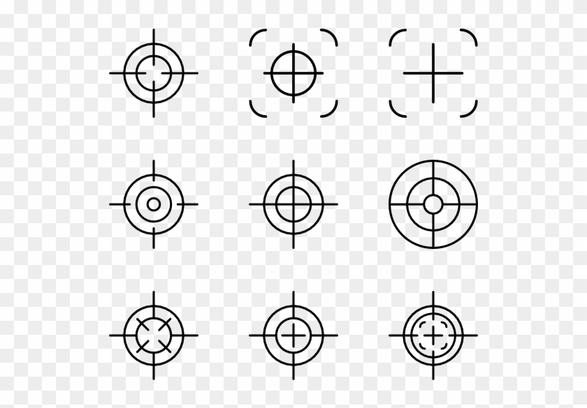 Crosshair - Jezierski Clipart #279218