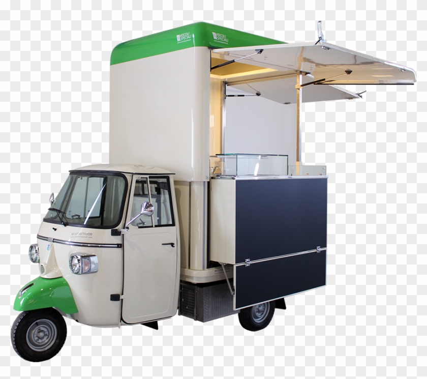 Food Truck Piaggio Second Hand Vehicle For Street Vending Clipart #279327