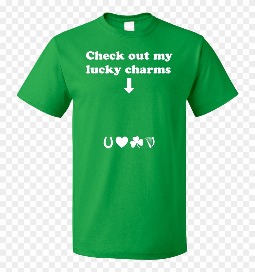 Standard Green Check Out My Lucky Charms - Guy Who Didn T Like Musicals Clipart