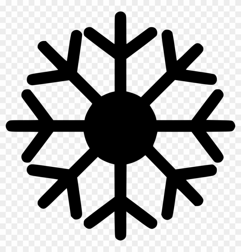 Snowflake Comments - Copo De Nieve Icono Clipart